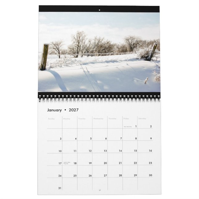 2007 Photo Calendar - Customised (Jan 2027)