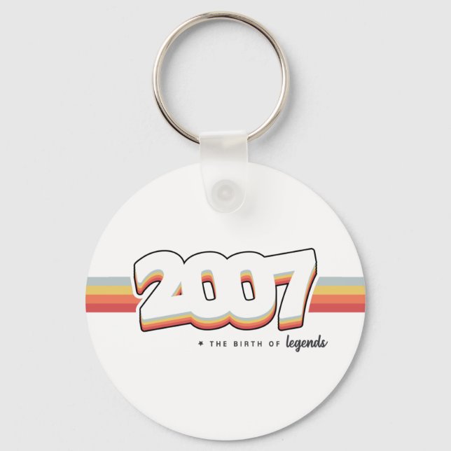 2007 The birth of legends Key Ring (Front)