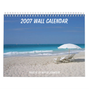 2007 Wall Calendar, photos by Mitch J... Calendar