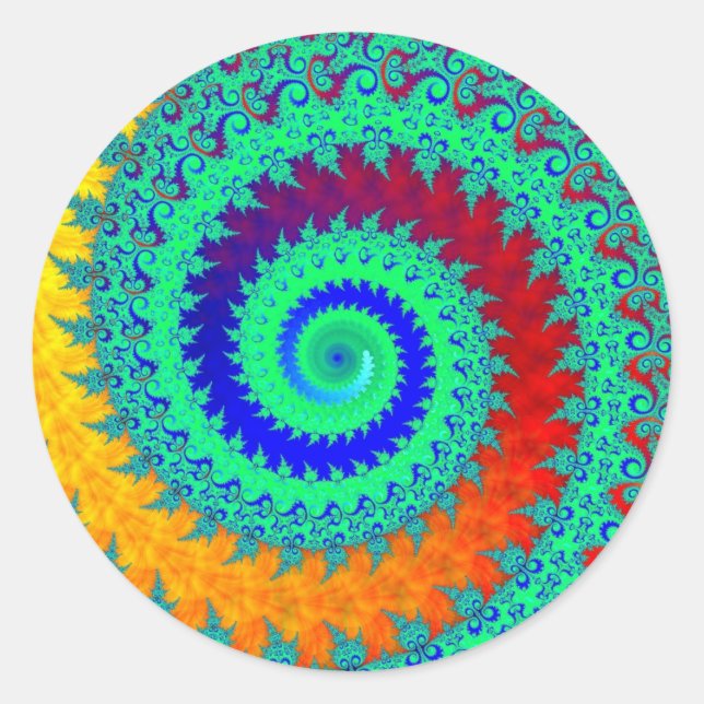 2008-05-08-15 CLASSIC ROUND STICKER (Front)