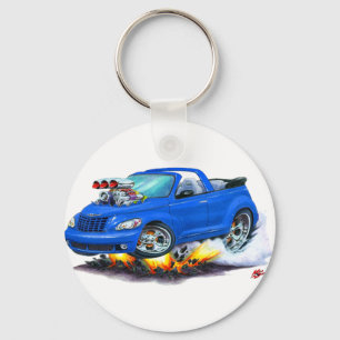 2008-10 PT Cruiser Blue Convertible Key Ring