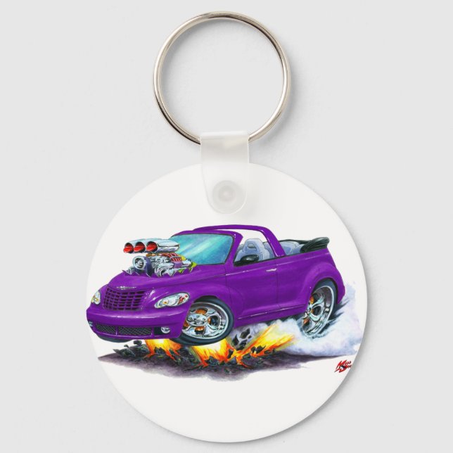 2008-10 PT Cruiser Tan Convertible Key Ring (Front)