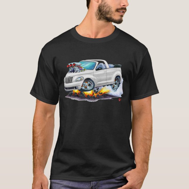 2008-10 PT Cruiser White Convertible T-Shirt (Front)
