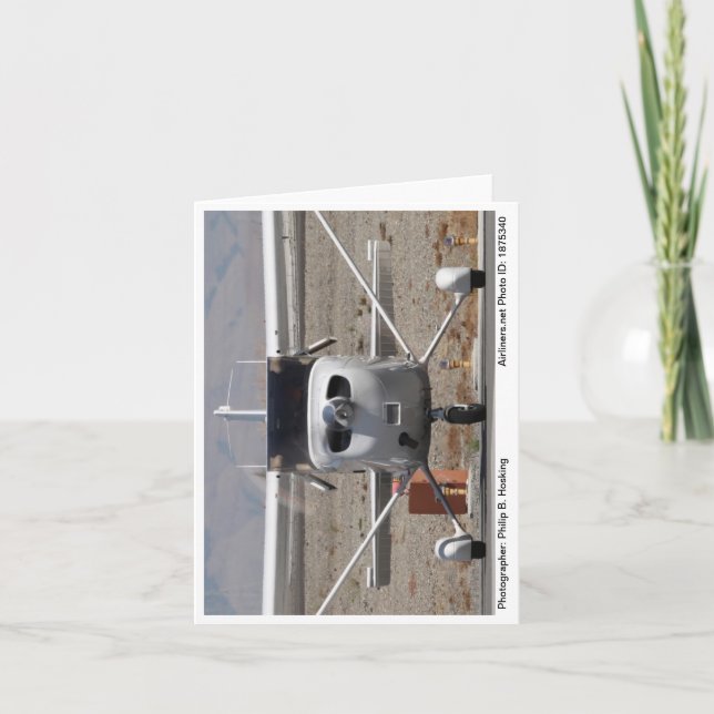 2008 Cessna 172 Skyhawk SP Photo Note Card #1 (Front)