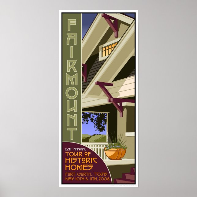 2008 Fairmount Home Tour Poster (Front)