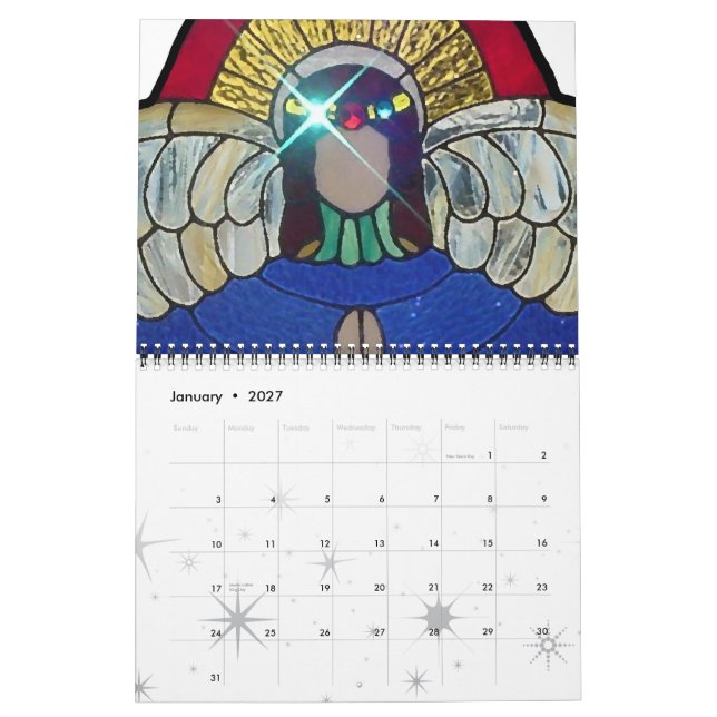 2008 Heartfelt Originals Calendar (Jan 2027)