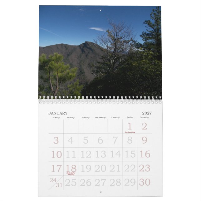 2008 Landscapes Calendar (Jan 2027)