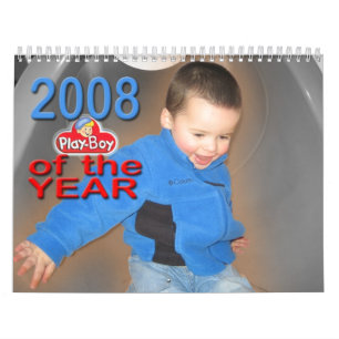 2008 Play-Boy of The Year Calendar