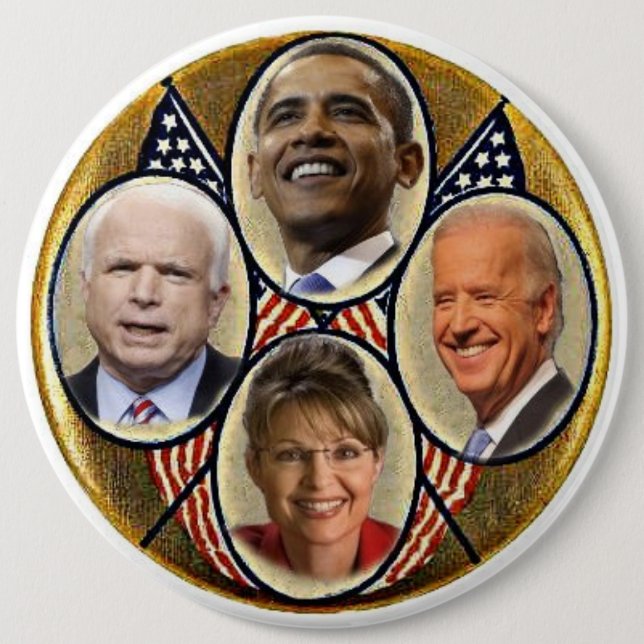 2008 Quadragate 6-Inch Button (Front)
