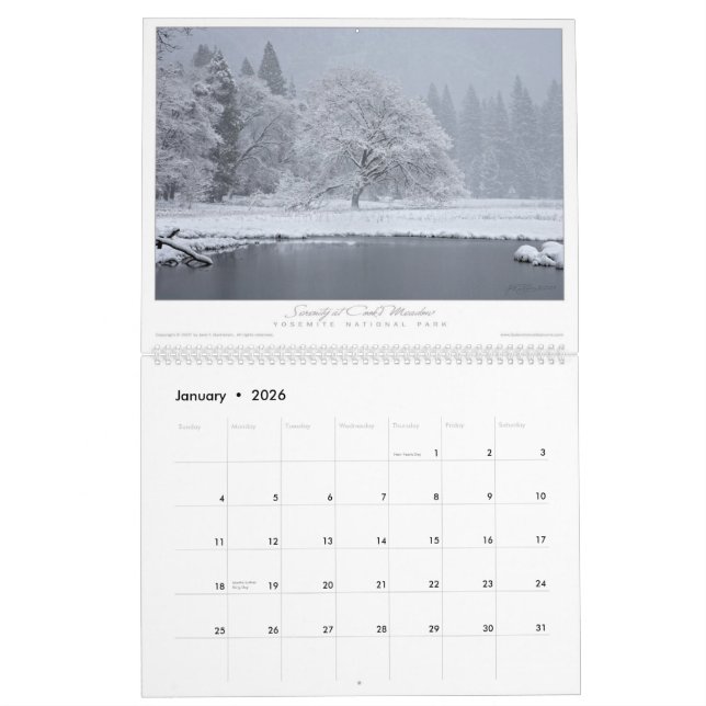 2008 Splendorous Sojourns Calendar (Jan 2026)