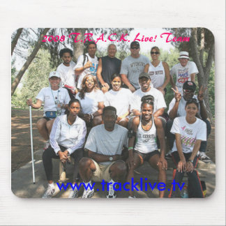 2008 T.R.A.C.K. Live! Team Mouse pad