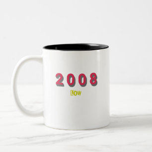2008 Top Song, Low Two-Tone Coffee Mug