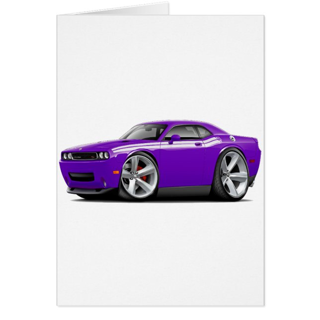 2009-11 Challenger RT Purple-White Car (Front)