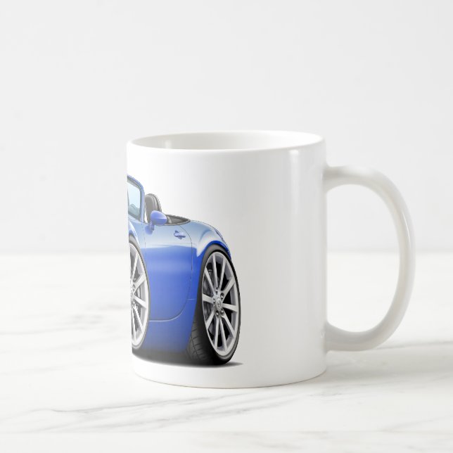 2009-13 Miata Blue Car Coffee Mug (Right)