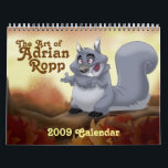 2009 Art of Adrian Ropp Calendar<br><div class="desc">I've collected some of my favourite pieces from the past for the calendar.  You'll notice a lot of penguins,  a subject near and dear to my heart.  I have a great love for animated films,  and count that as a big influence for this calendar.  Hope you enjoy!</div>