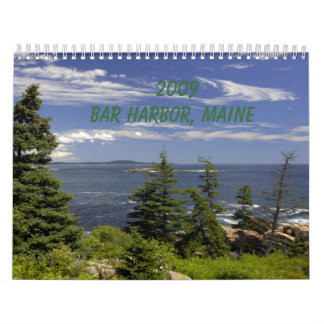 2009 Bar Harbour, ME Calendar
