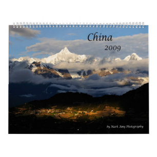 2009 Calendar - Images of China (Customisable)