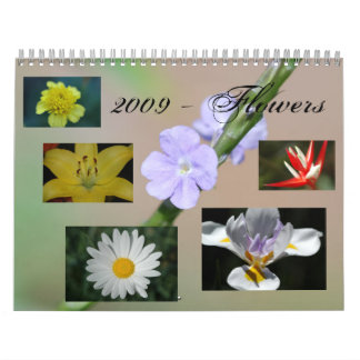 2009 - Flowers Calendar