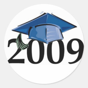 2009 Graduation sticker seal