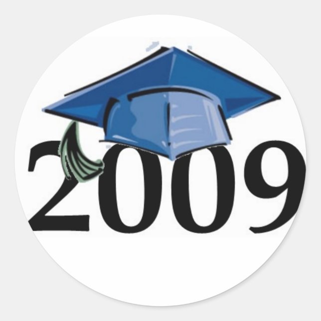 2009 Graduation sticker seal (Front)