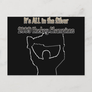 2009 Hockey Champions copy Postcard
