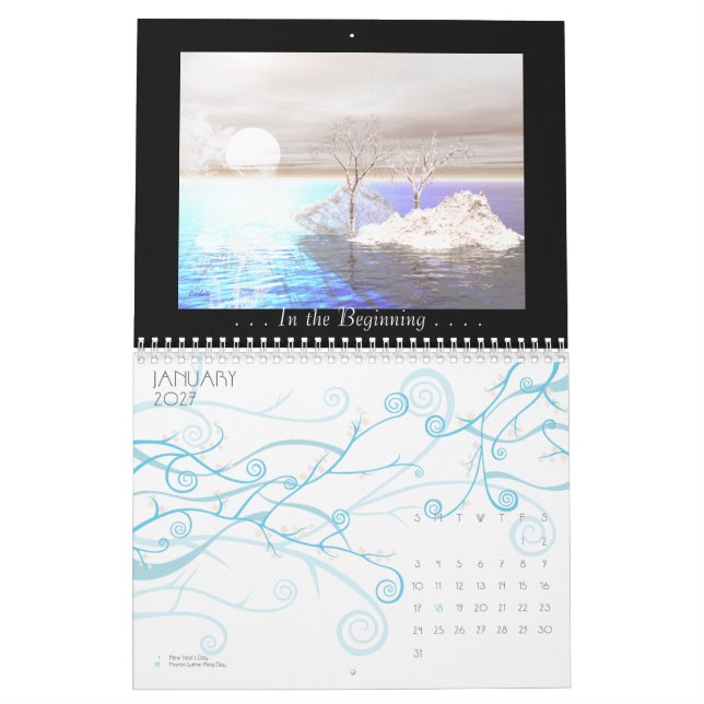 2009 Inner Awareness Calendar (Jan 2027)