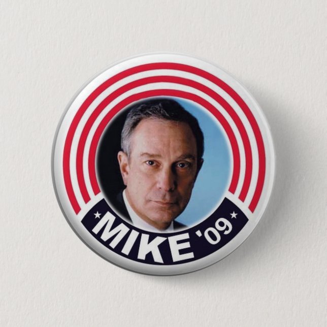 2009 Mike Bloomberg Mayor button (Front)