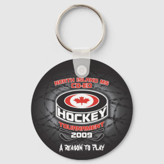 2009 MS Coed Hockey Tournament Keychain