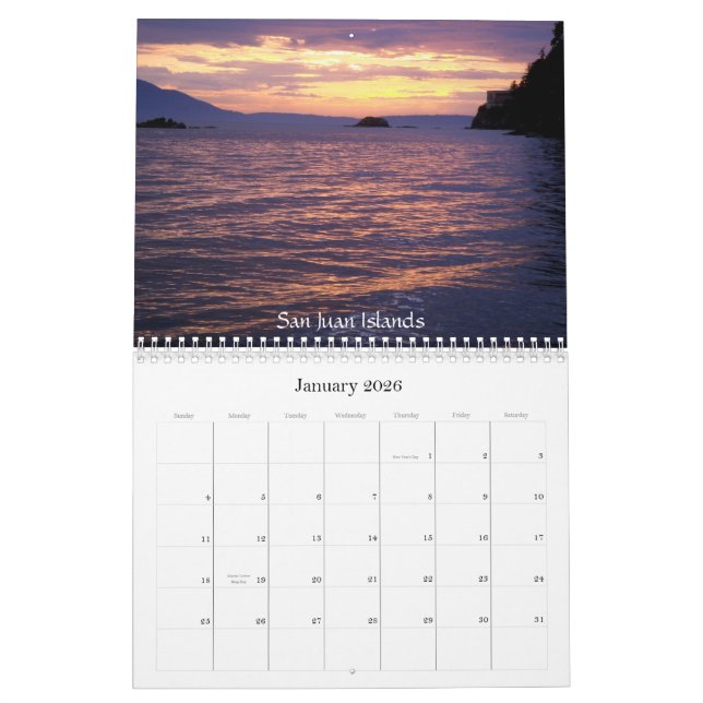 2009 Northwest Calendar (Jan 2026)