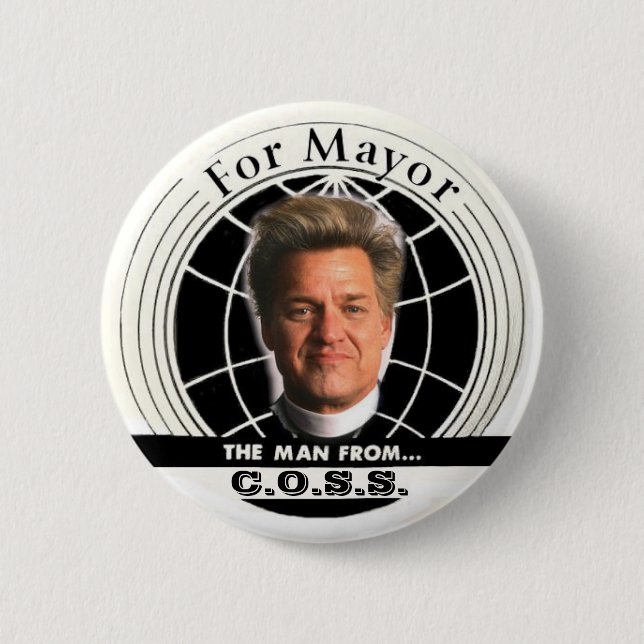 2009 NYC mayor Billy Talen Button (Front)
