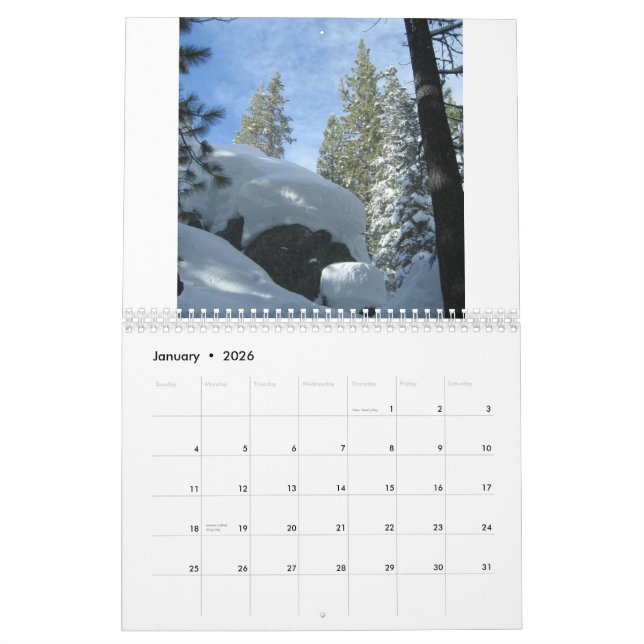 2009 Scenic Travels Calendar (Jan 2026)