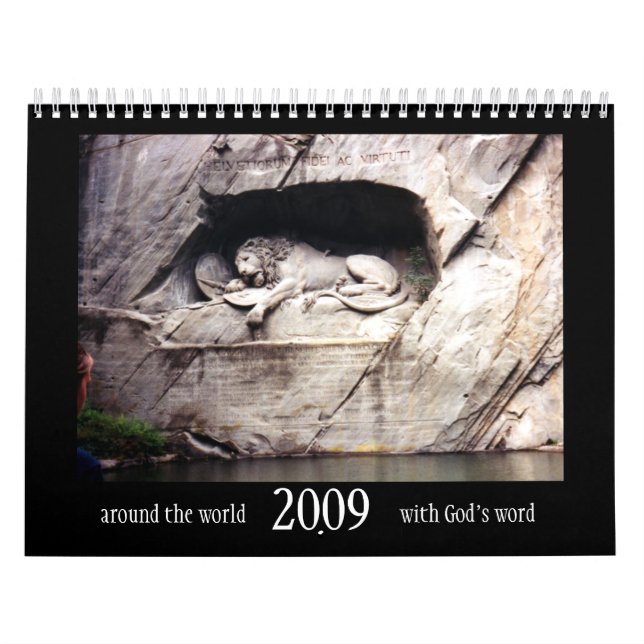 2009 Scripture Calendar (Cover)