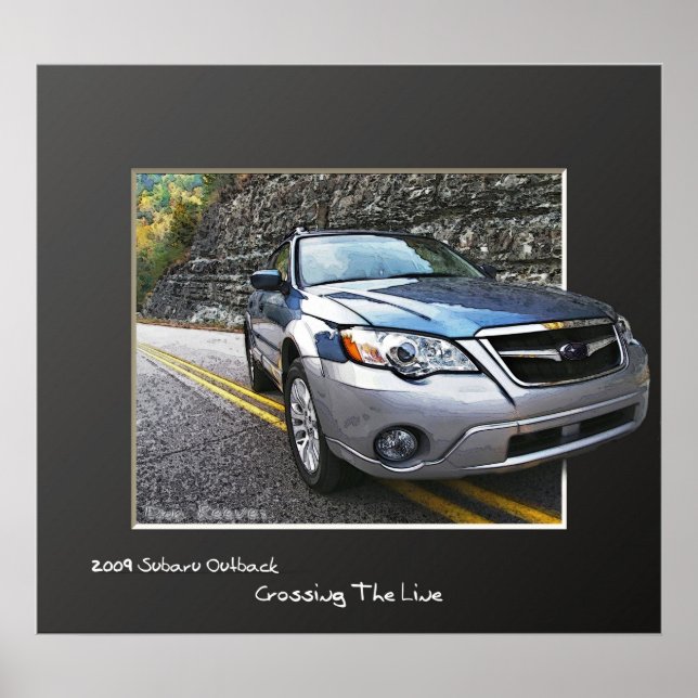 2009 Subaru Outback Poster (Front)