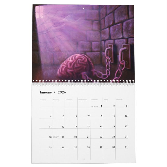2009 Surrealism Calendar (Jan 2026)
