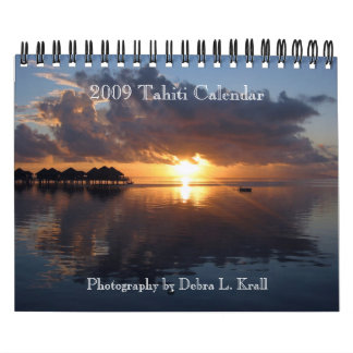 2009 Tahiti Calendar - Small 7x11