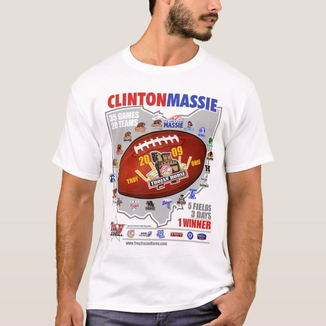 2009 Trojan Horse - Clinton Massie T-Shirt (Front)