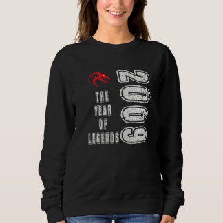 2009 year of birth 2009 Year of Legends birthday Sweatshirt