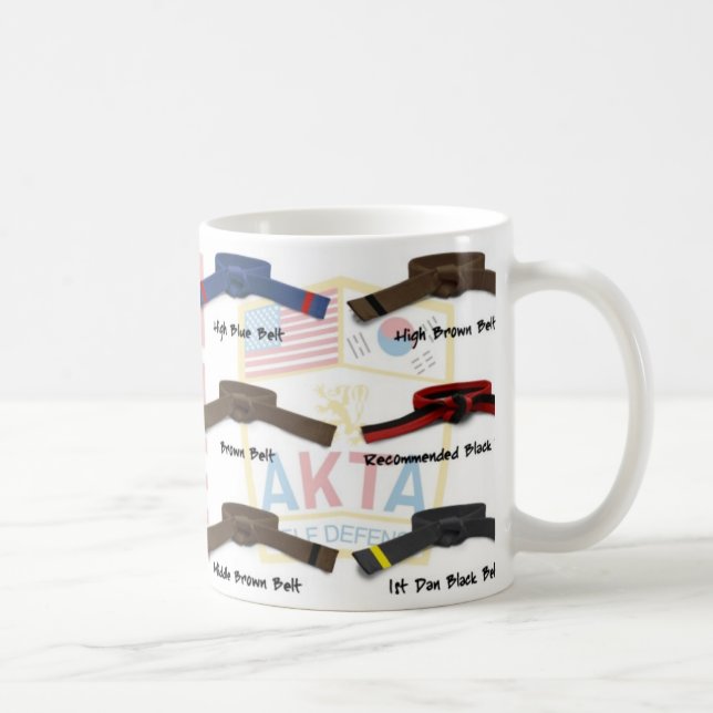 200-4 AKTA Belts Coffee Mug (Right)