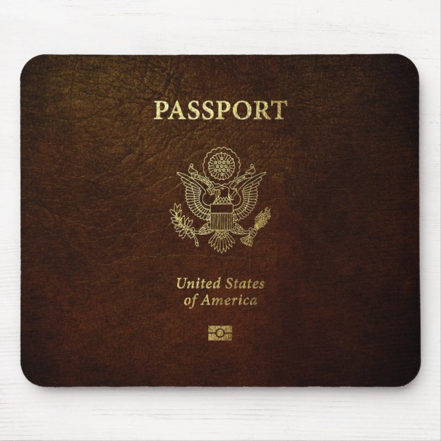 [200] American Passport Cover Mouse Pad (Front)
