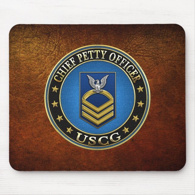 [200] CG: Chief Petty Officer (CPO) Mouse Pad (Front)