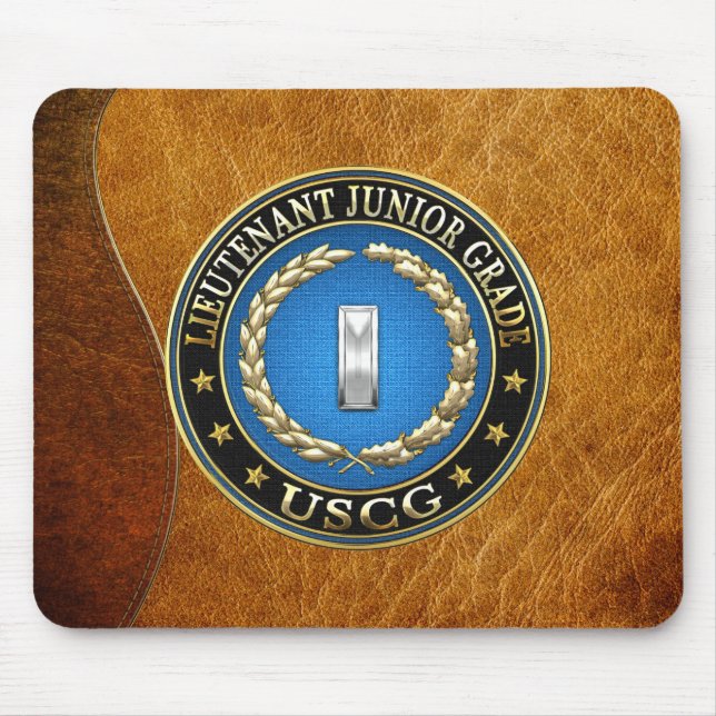 [200] CG: Lieutenant (Junior Grade) (LTJG) Mouse Pad (Front)
