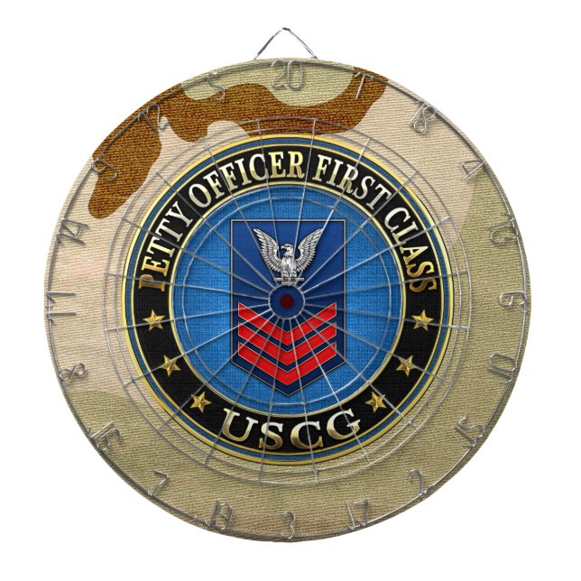[200] CG: Petty Officer First Class (PO1) Dartboard (Front)