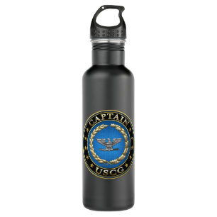 [200] Coast Guard: Captain (CAPT) 710 Ml Water Bottle