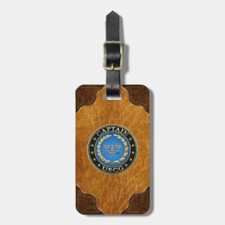 [200] Coast Guard: Captain (CAPT) Luggage Tag