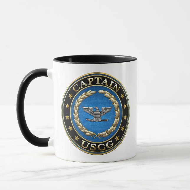 [200] Coast Guard: Captain (CAPT) Mug (Left)