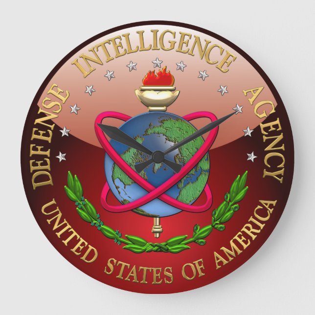[200] Defence Intelligence Agency: DIA Special Edn Large Clock (Front)