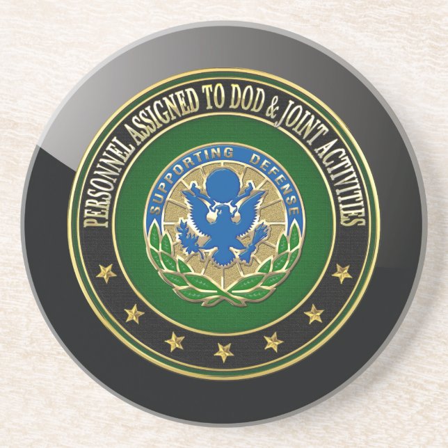 [200] DOD & Joint Activities DUI Special Edition Coaster (Front)