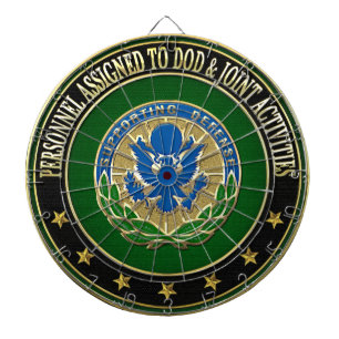 [200] DOD & Joint Activities DUI Special Edition Dartboard