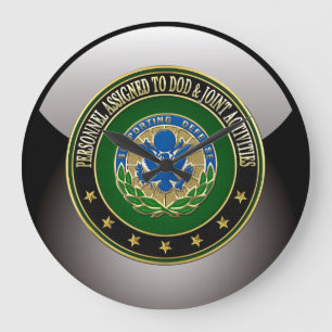 [200] DOD & Joint Activities DUI Special Edition Large Clock