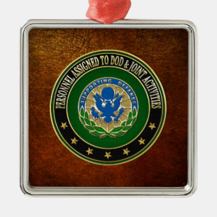 [200] DOD & Joint Activities DUI Special Edition Metal Tree Decoration